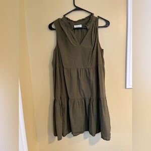 Studio B olive colored dress.